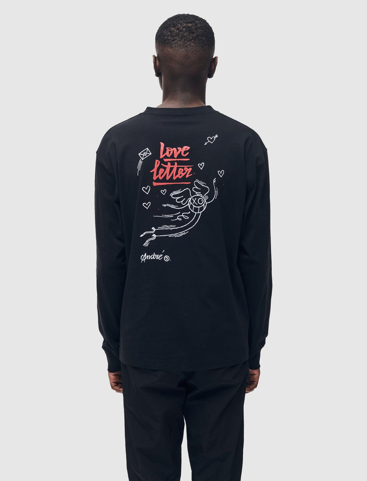 ANDRE LOVE LETTER PEPE LONG SLEEVE TEE