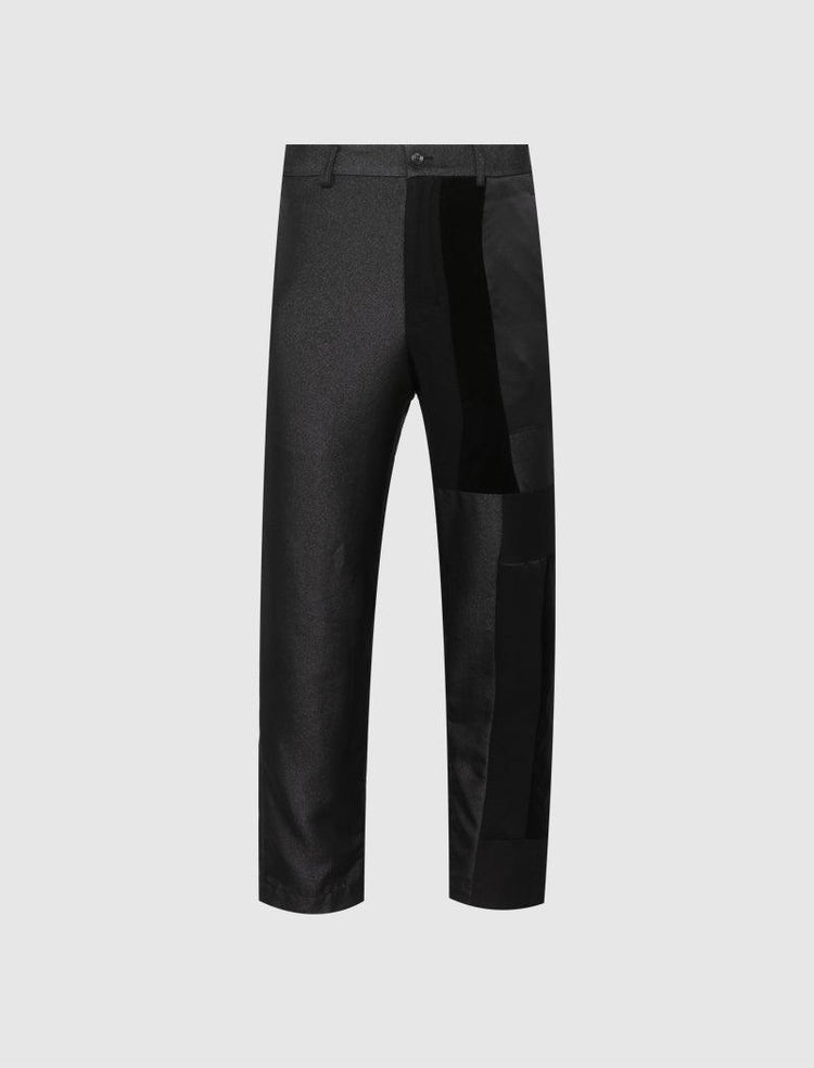 TWILL PATCHWORK PANTS - A Ma Maniere