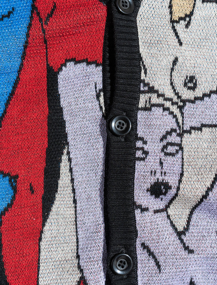 JACQUARD CARDIGAN
