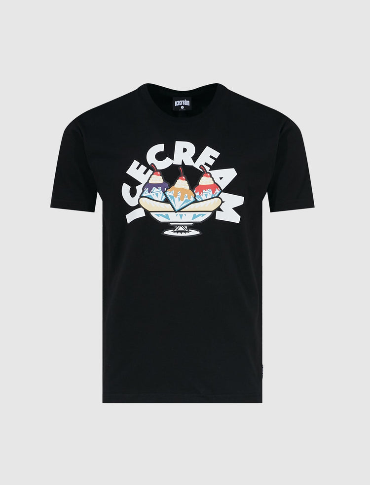 DIAMOND SPLIT SHORT SLEEVE TEE