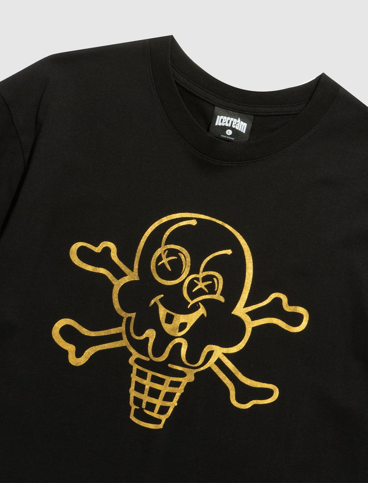 METALLIC SHORT SLEEVE TEE