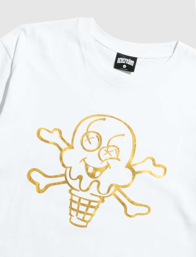 METALLIC SHORT SLEEVE TEE
