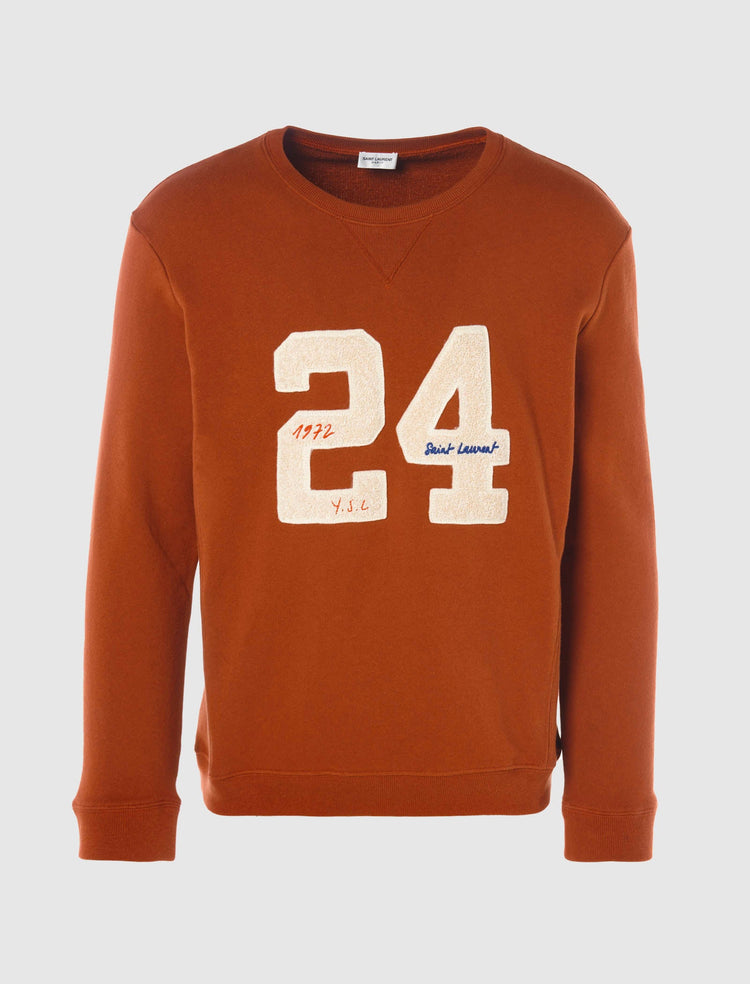 LOGO EMBROIDERED CREWNECK