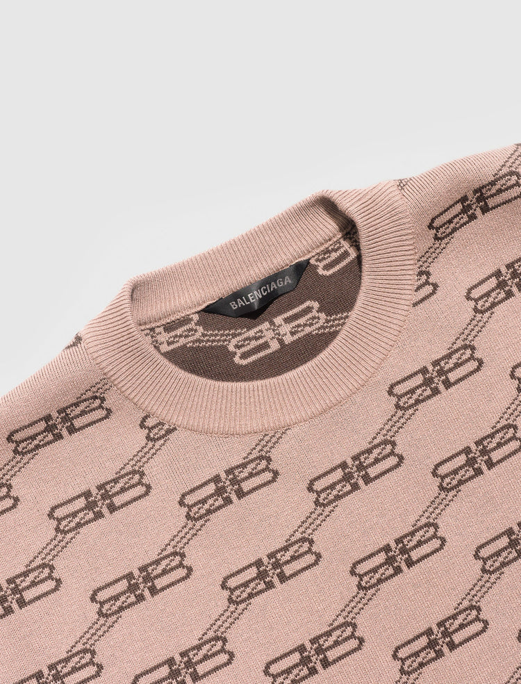 MONOGRAM CREWNECK SWEATER