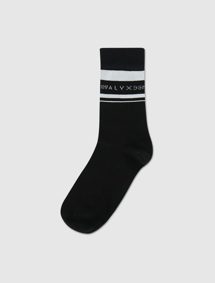 STRIPE LOGO SOCKS - A Ma Maniere