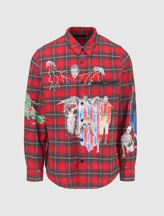 WES LANG BLOOD SHIRT
