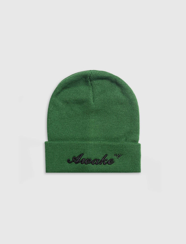 SCRIPT LOGO BEANIE - A Ma Maniere