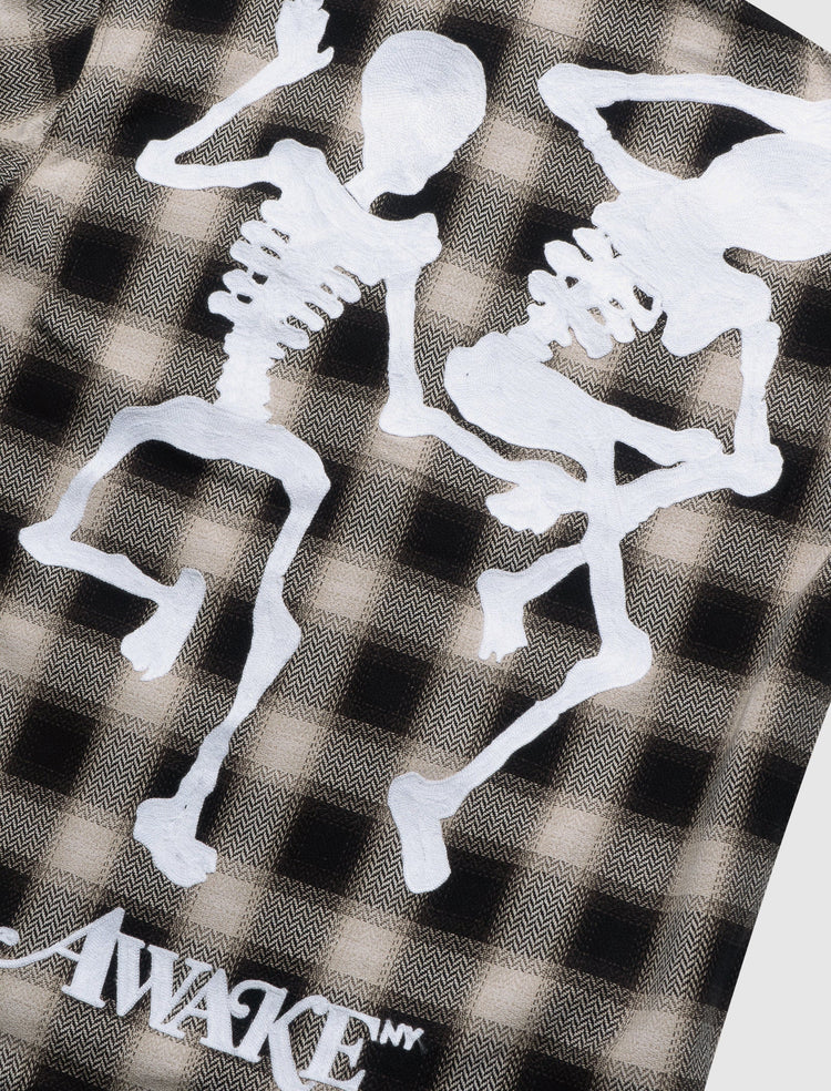EMBROIDERED FLANNEL SHIRT