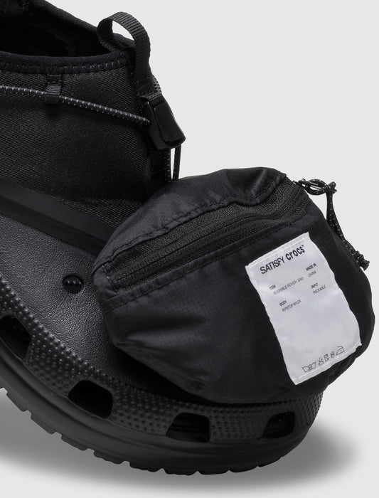 SATISFY X CLASSIC CLOG "BLACK"