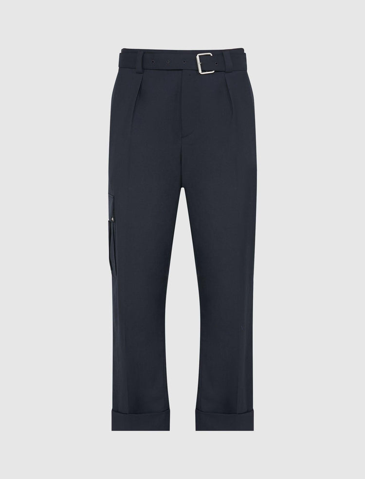 CROPPED CARGO TROUSERS - A Ma Maniere