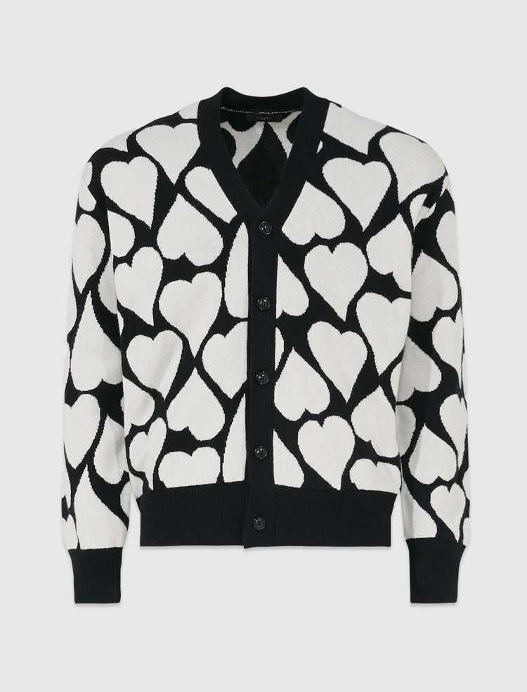 HEARTS CARDIGAN - A Ma Maniere