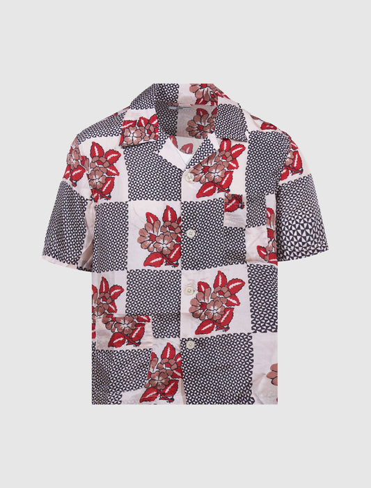 CHECKER BLOOM SHIRT