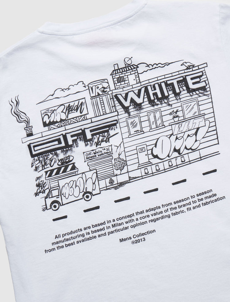 GRAFFITI ZINE SLIM TEE
