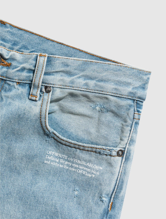 CORP DISTRESS SKINNY JEAN