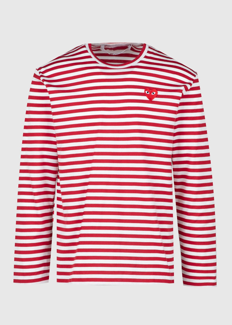 STRIPED LONG SLEEVE TEE