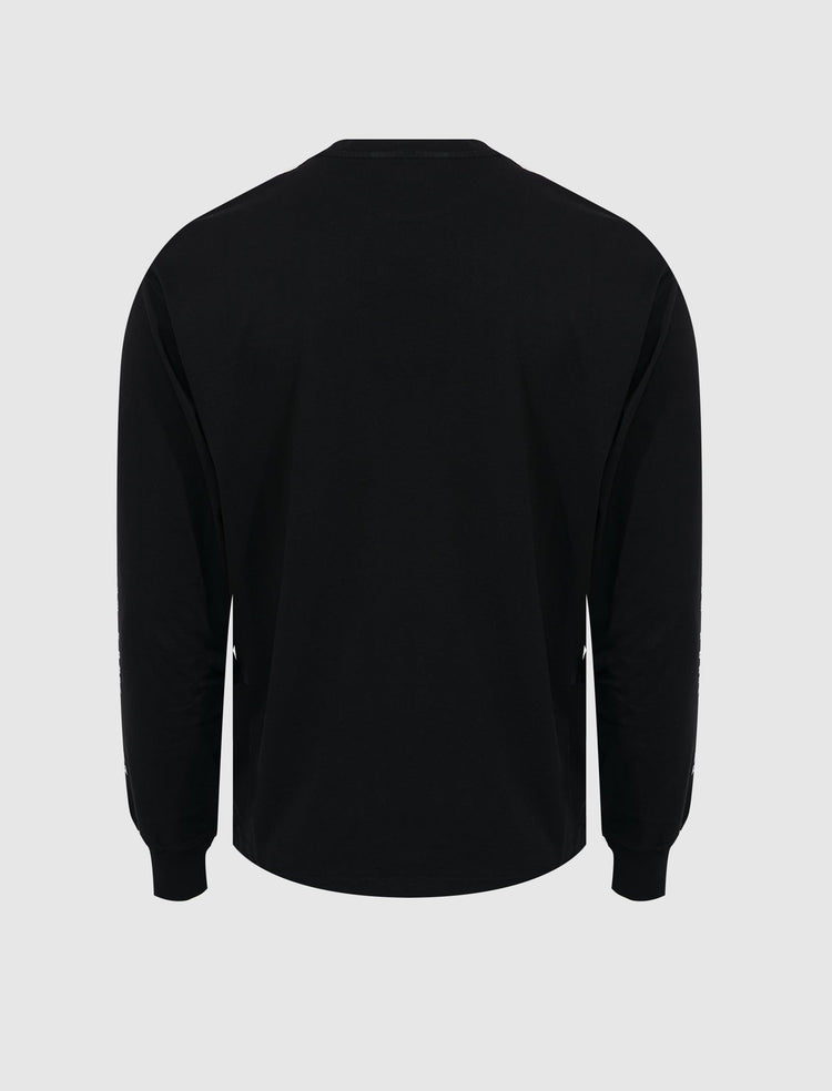 PRINTED LONG SLEEVE TEE