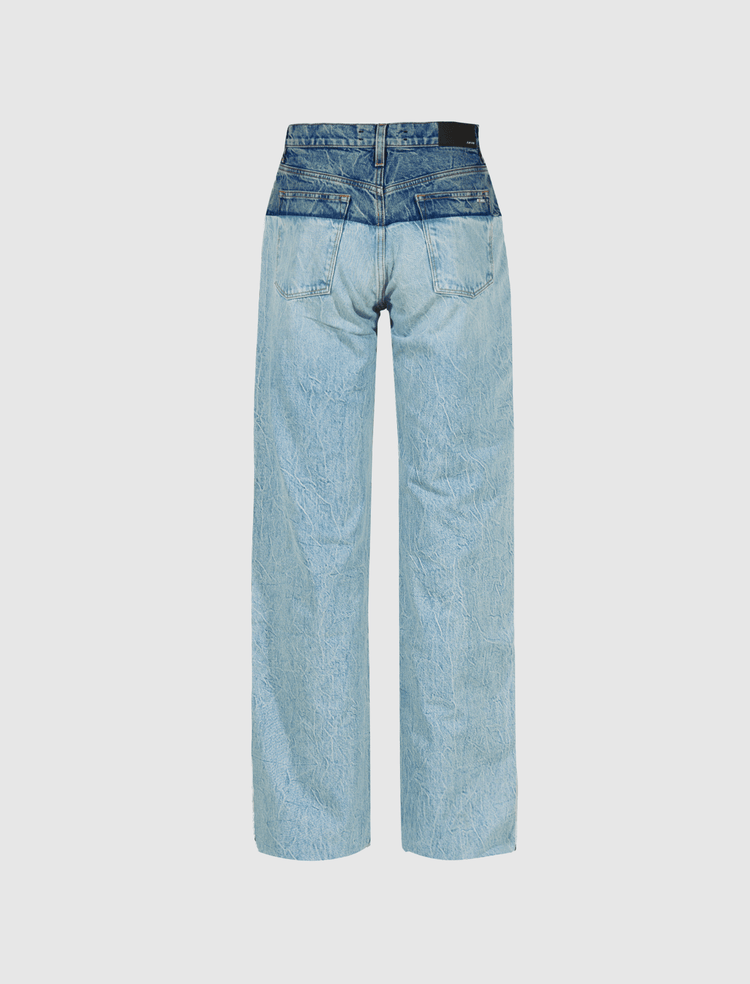 WOMEN'S HYBRID WIDE JEAN - A Ma Maniere