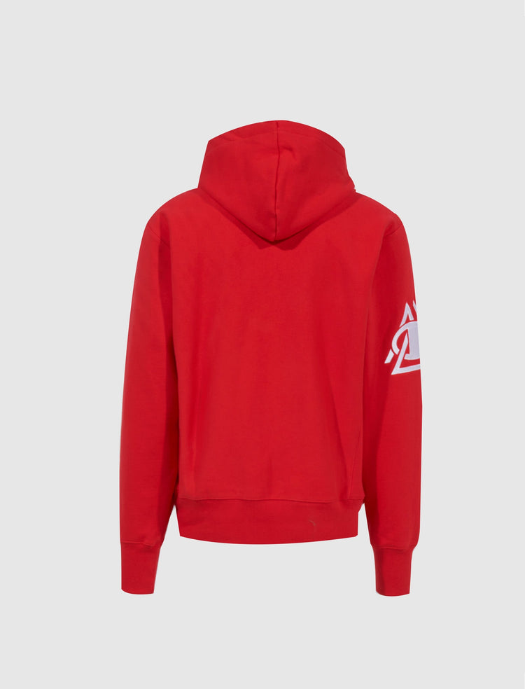 SOCIAL STATUS REVERSE WEAVE PULLOVER HOODIE