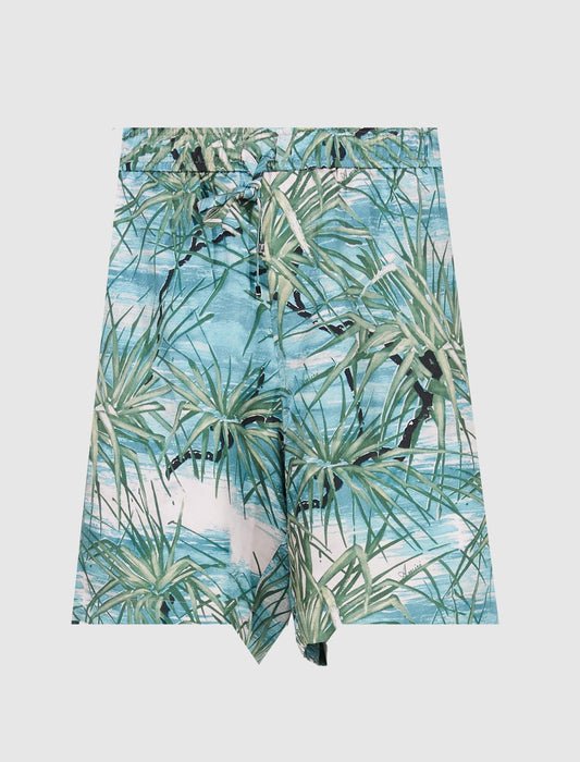 FLORAL ALOHA SHORTS - A Ma Maniere