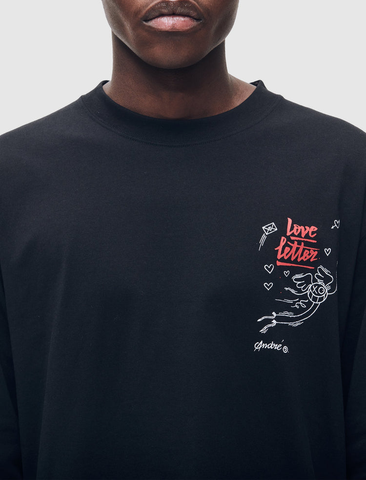 ANDRE LOVE LETTER PEPE LONG SLEEVE TEE