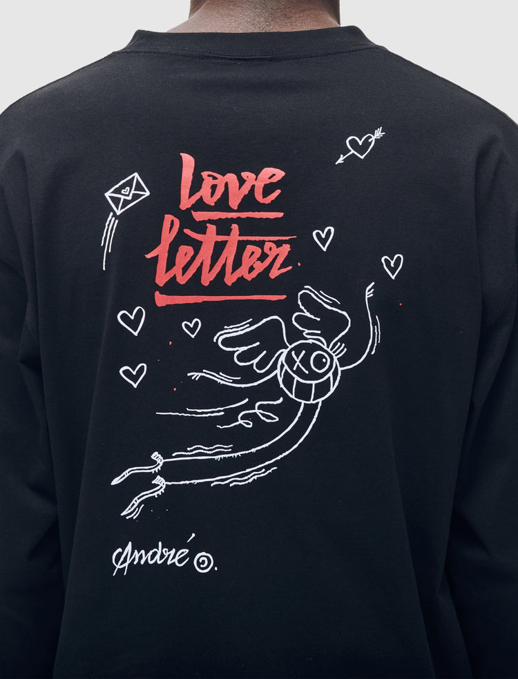 ANDRE LOVE LETTER PEPE LONG SLEEVE TEE