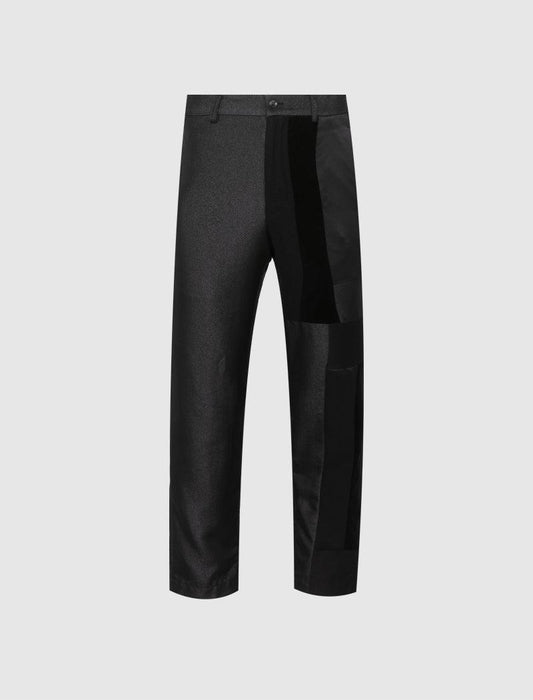TWILL PATCHWORK PANTS - A Ma Maniere