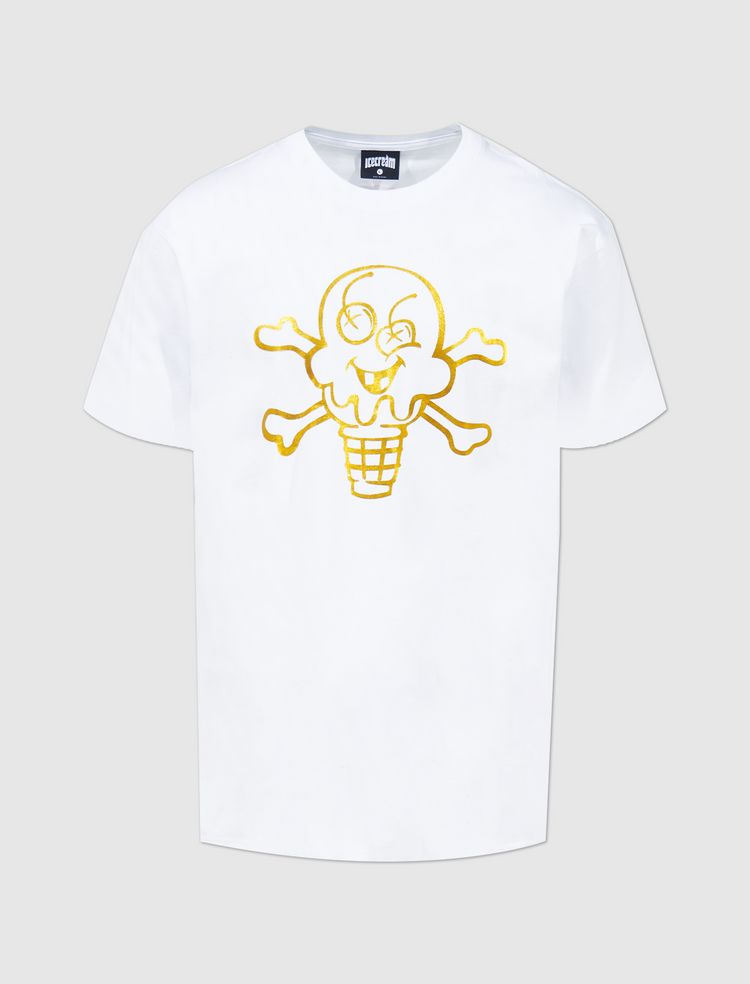 METALLIC SHORT SLEEVE TEE