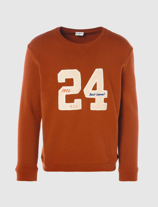 LOGO EMBROIDERED CREWNECK