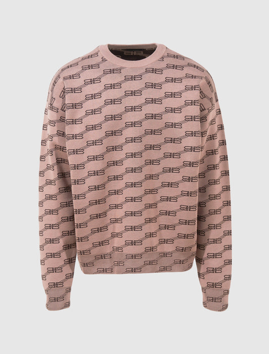MONOGRAM CREWNECK SWEATER