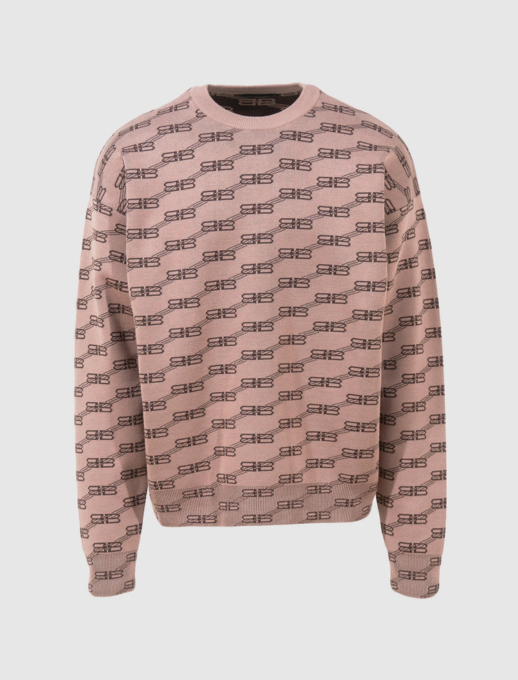 MONOGRAM CREWNECK SWEATER