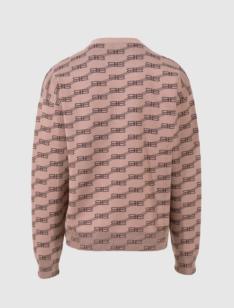 MONOGRAM CREWNECK SWEATER