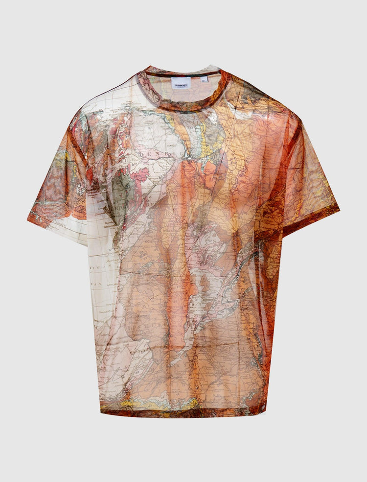 ALDOUS MAP AOP TEE - A Ma Maniere