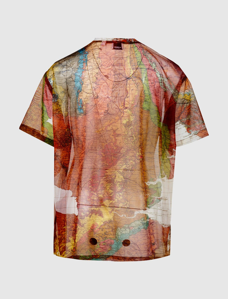 ALDOUS MAP AOP TEE - A Ma Maniere