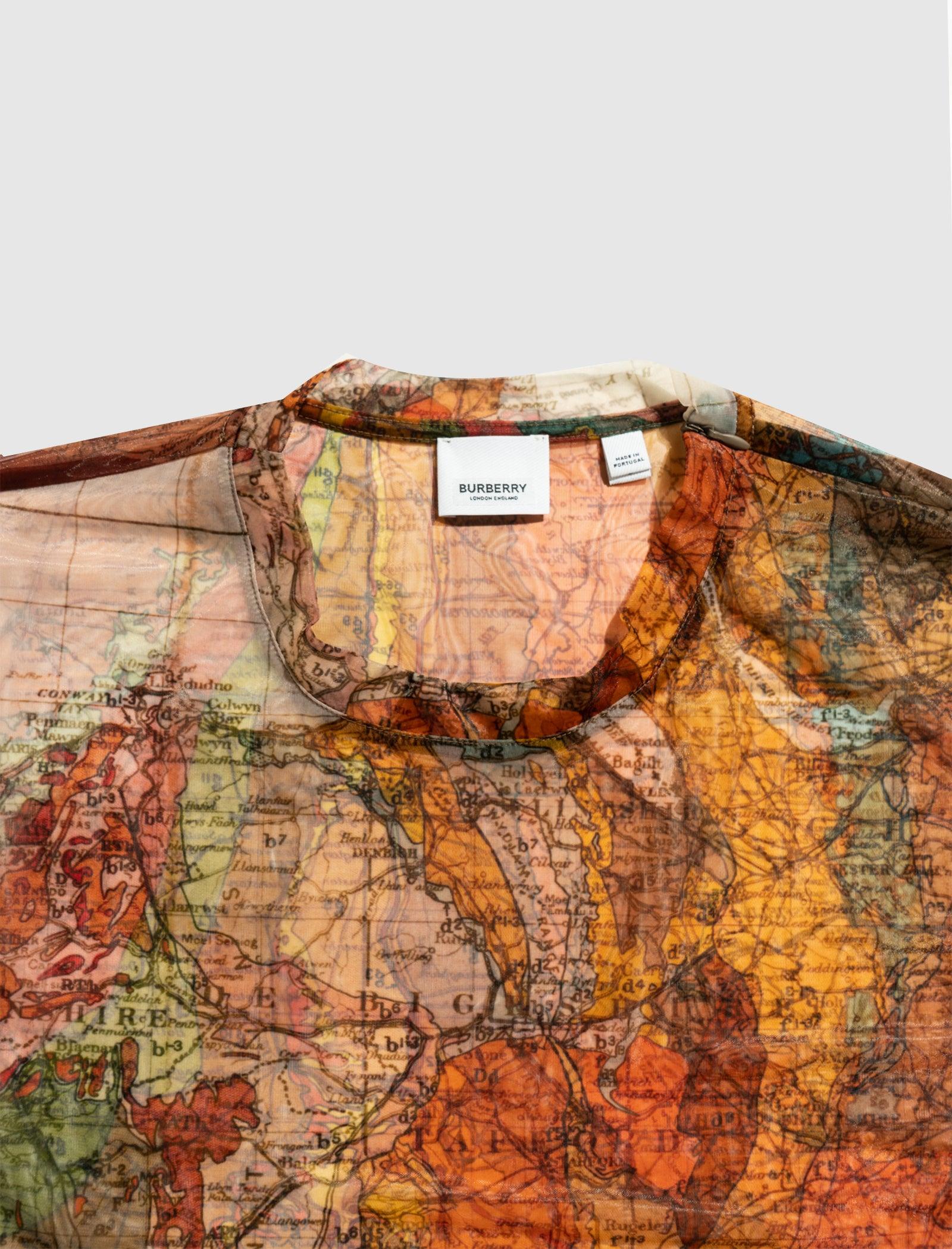 ALDOUS MAP AOP TEE - A Ma Maniere