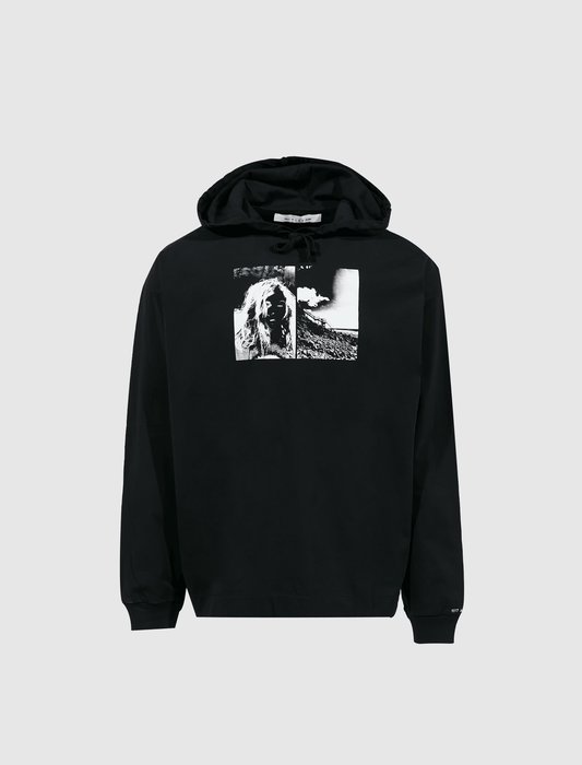 DOUBLE IMAGE HOODED TEE - A Ma Maniere