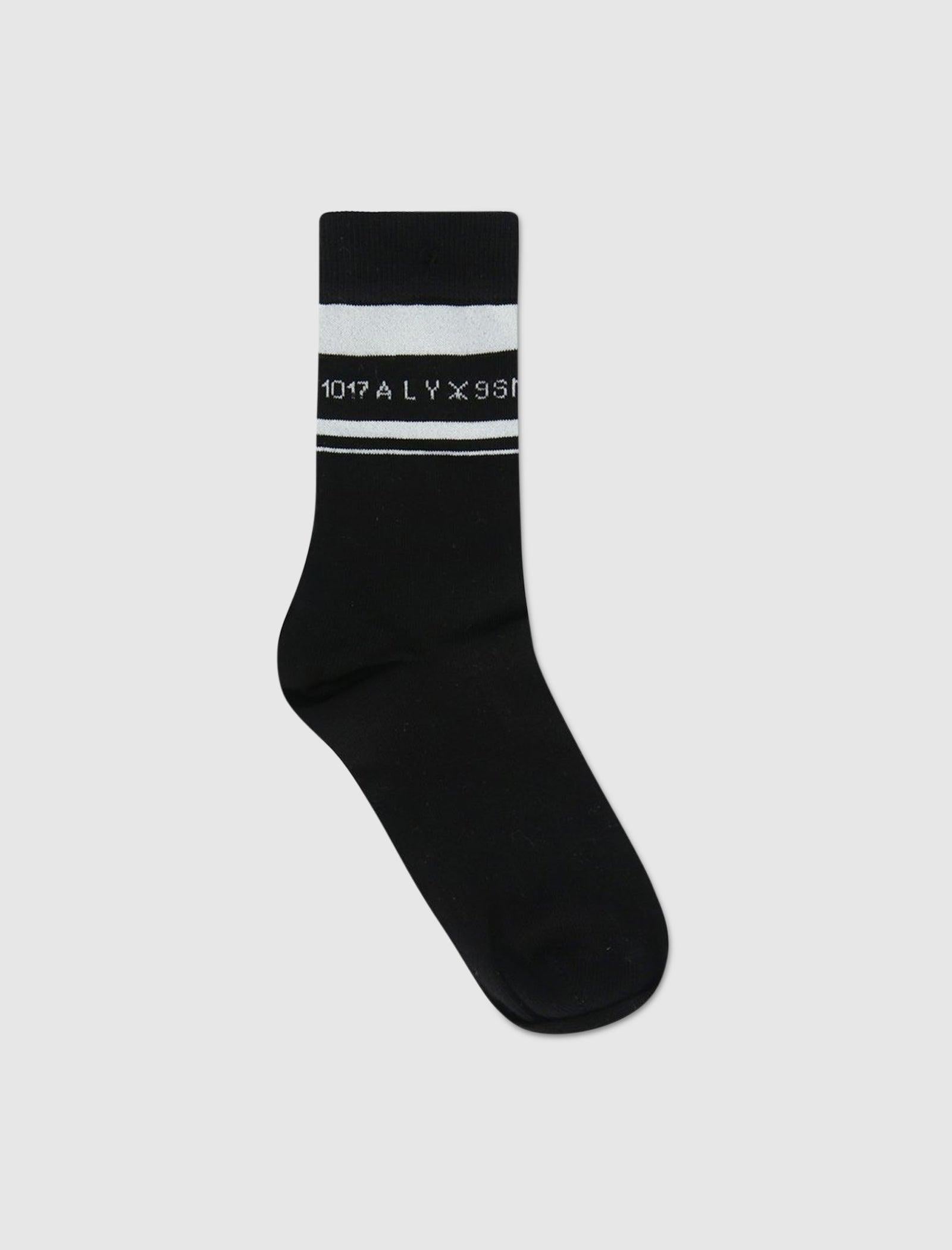 STRIPE LOGO SOCKS - A Ma Maniere