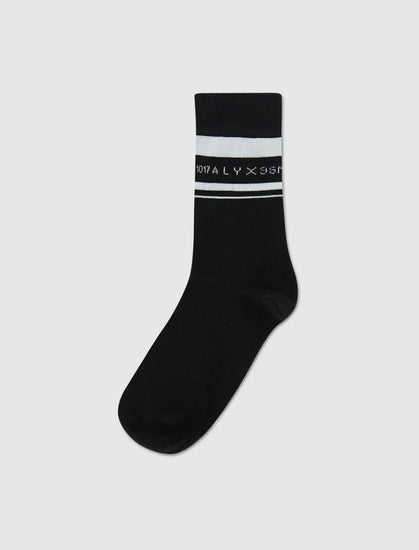 STRIPE LOGO SOCKS - A Ma Maniere