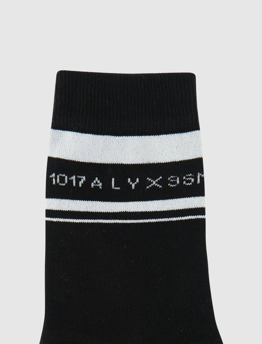 STRIPE LOGO SOCKS - A Ma Maniere