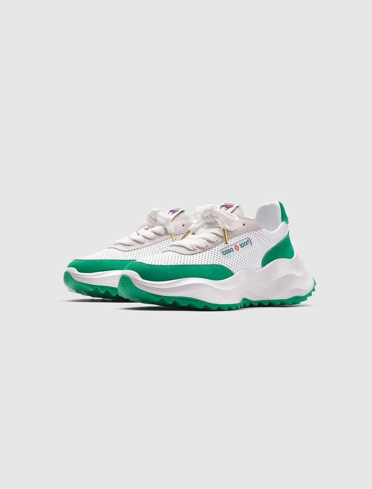 ATLANTIS SNEAKER "WHITE/ GREEN"