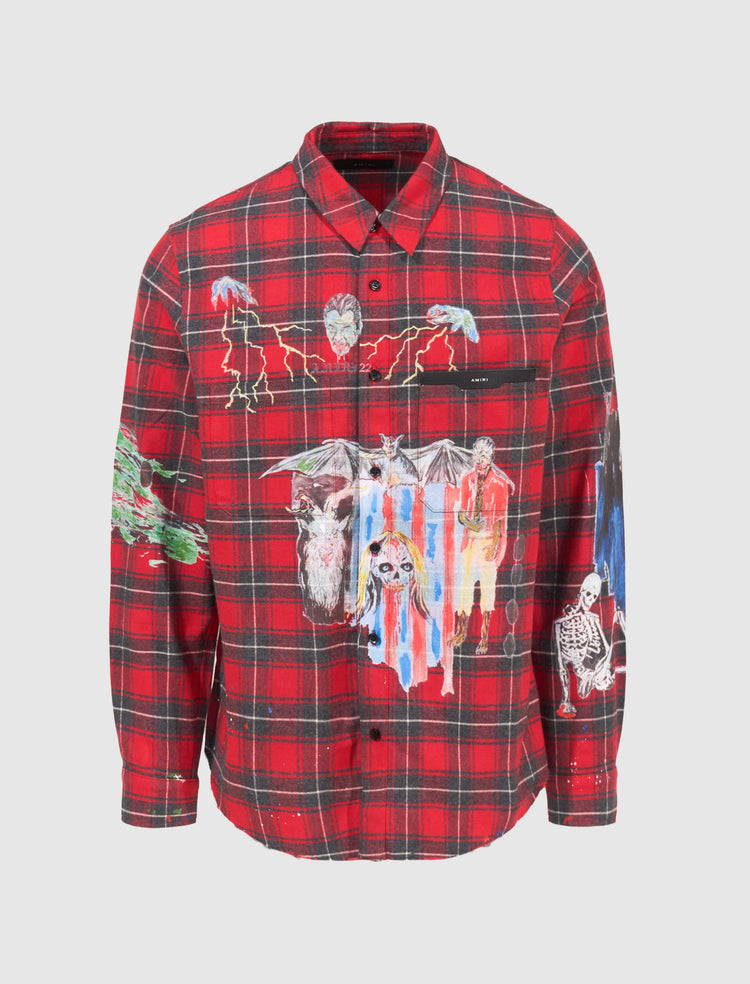 WES LANG BLOOD SHIRT