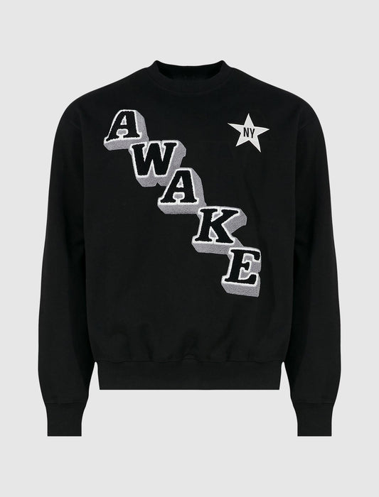 STACKED LOGO CREWNECK - A Ma Maniere