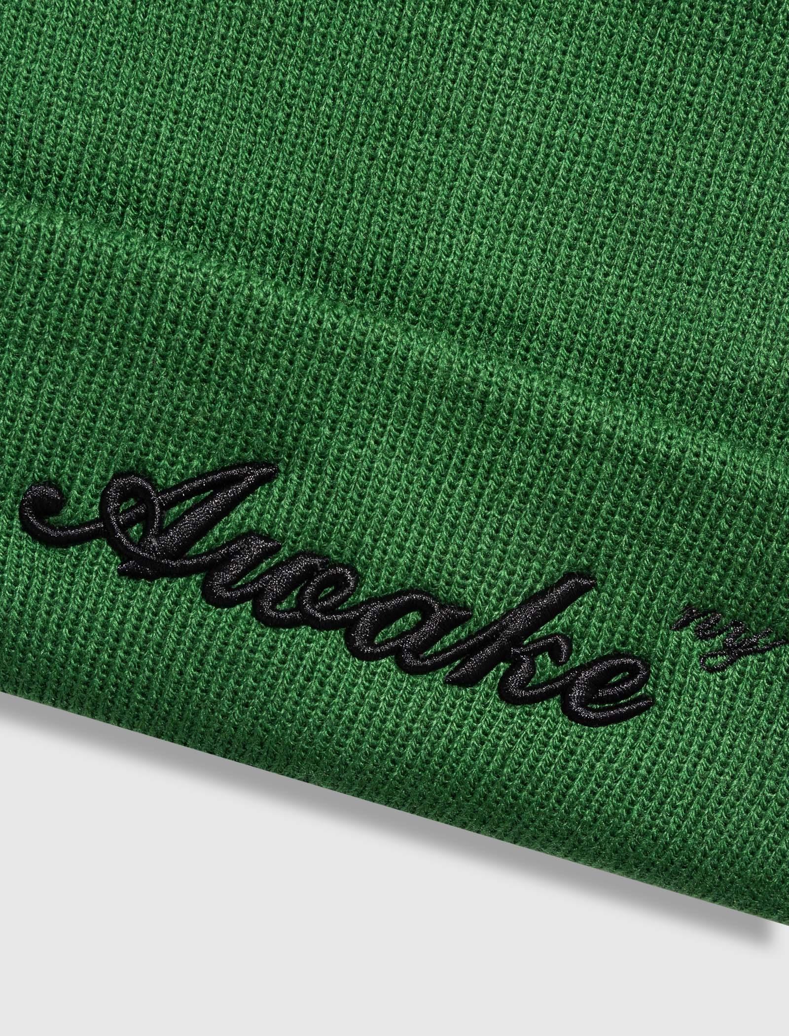 SCRIPT LOGO BEANIE - A Ma Maniere