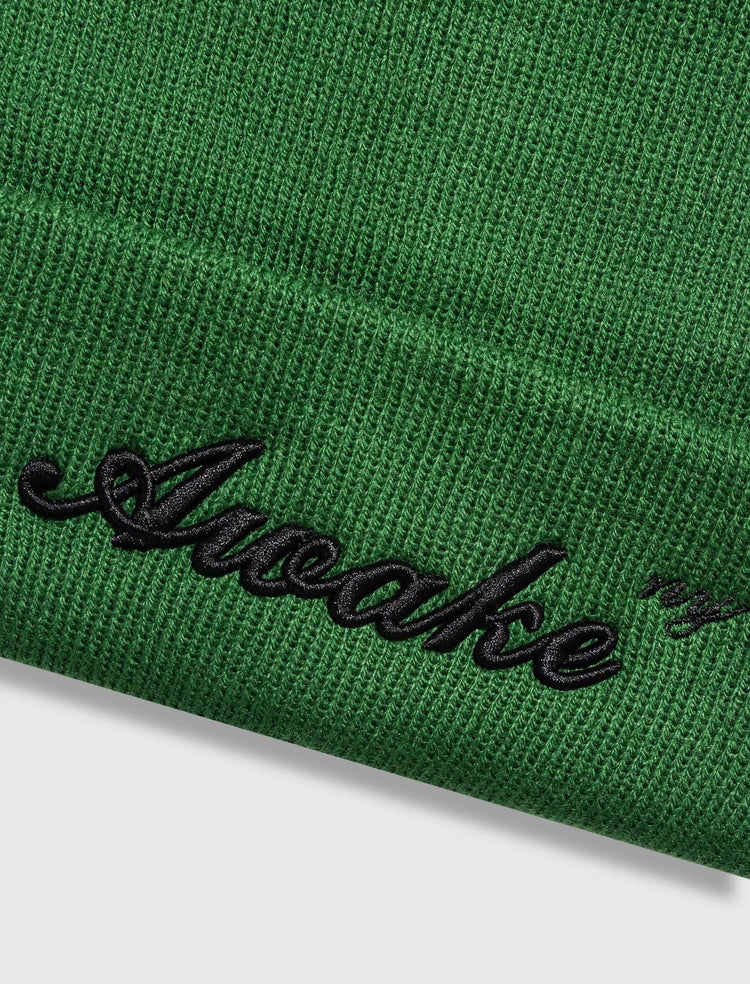SCRIPT LOGO BEANIE - A Ma Maniere