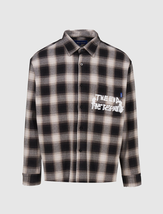 EMBROIDERED FLANNEL SHIRT