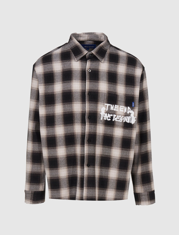 EMBROIDERED FLANNEL SHIRT