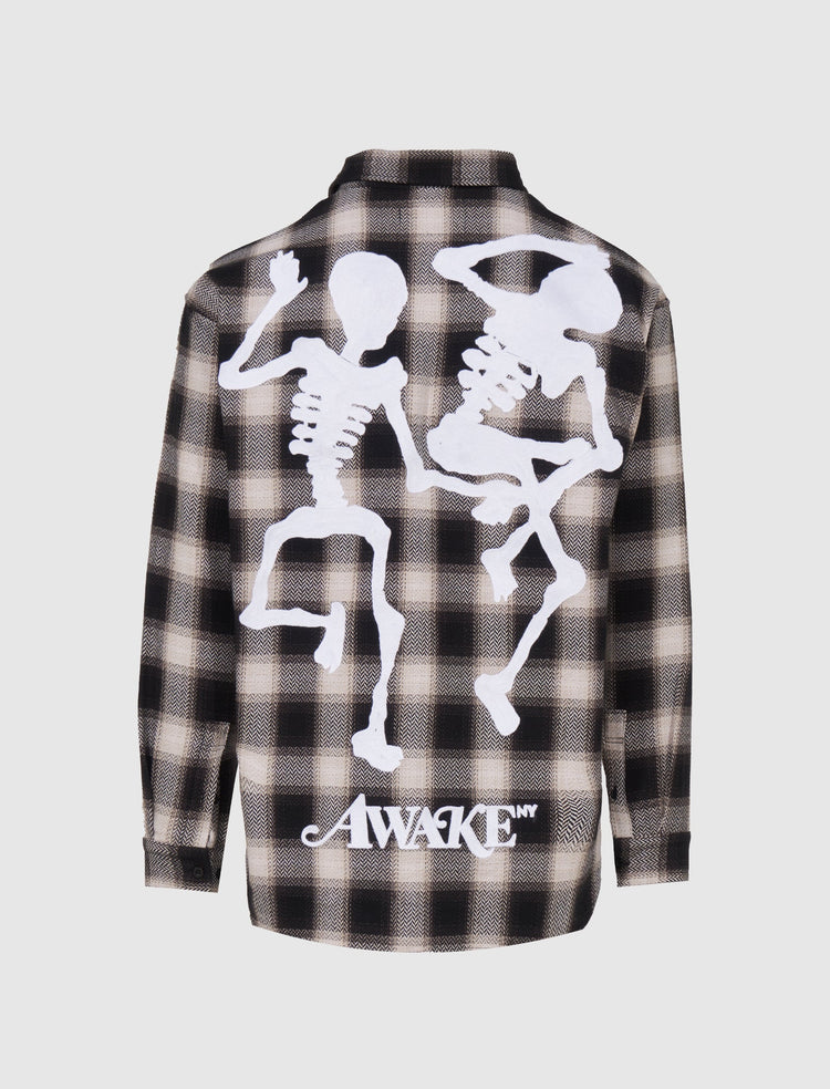 EMBROIDERED FLANNEL SHIRT