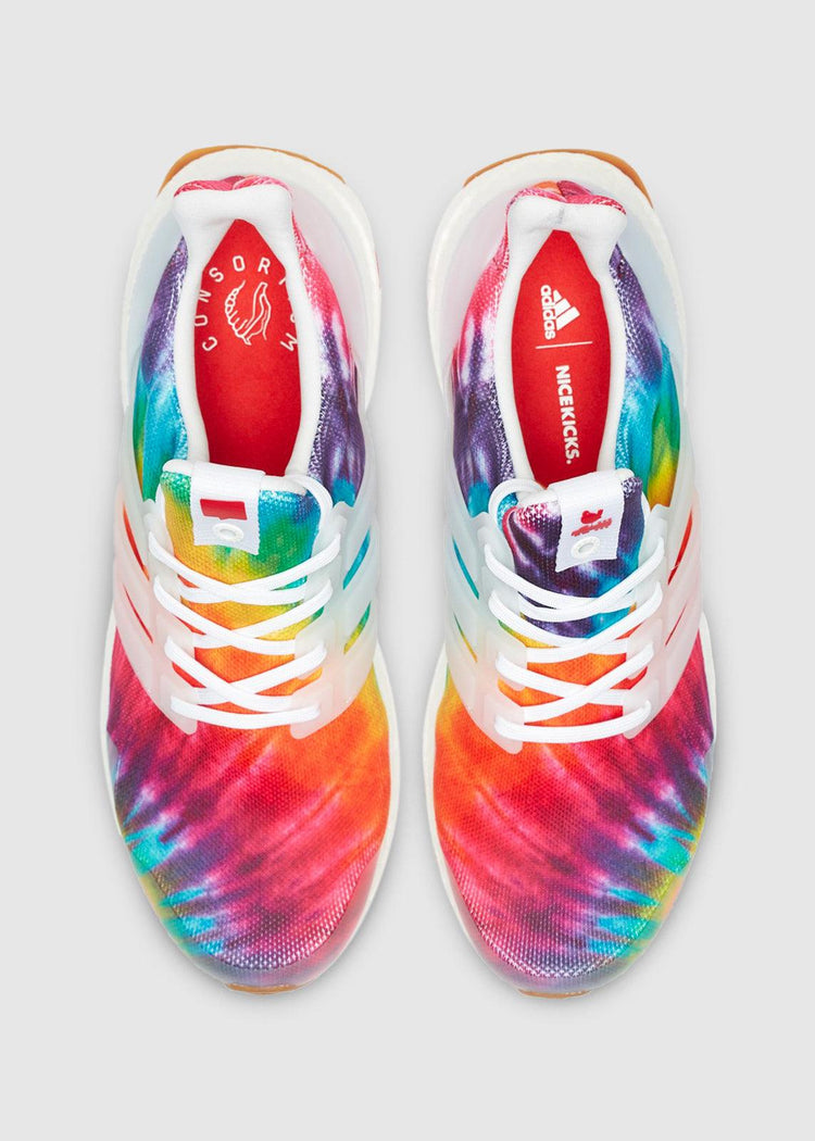 ADIDAS CONSORTIUM X NICE KICKS: ULTRA BOOST "WOODSTOCK" [MULTI] - A Ma Maniere