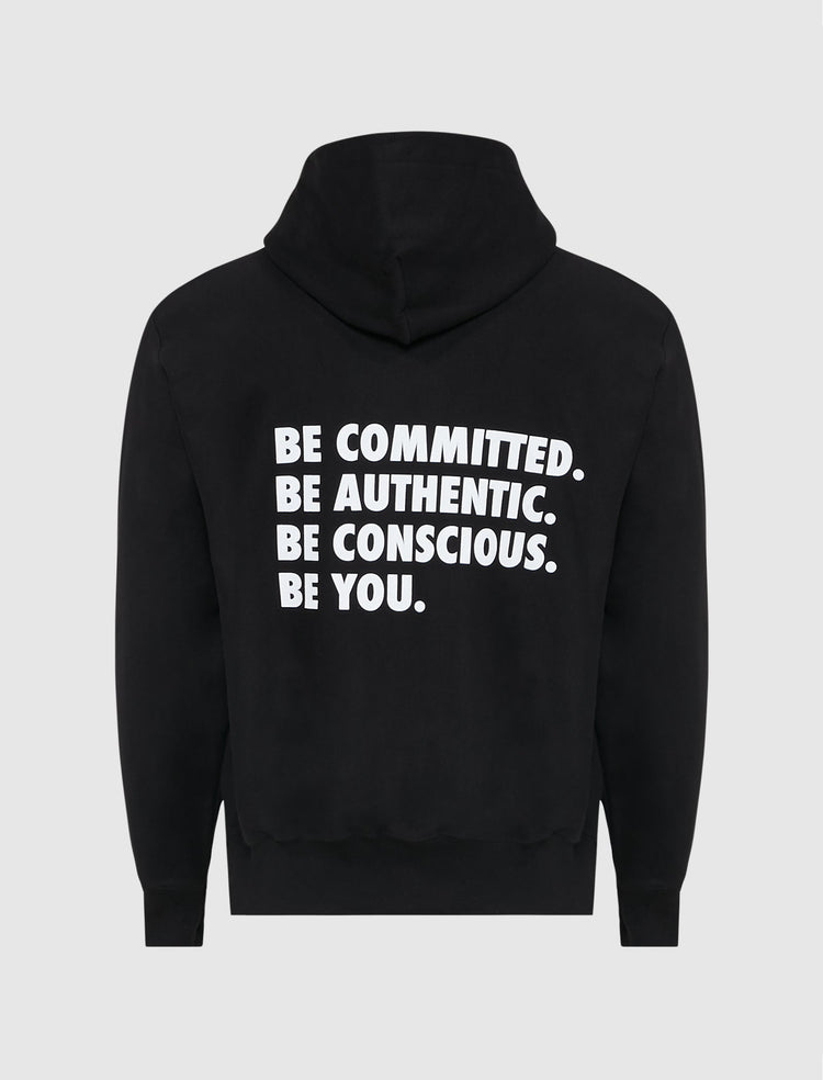 "BE" HOODIE