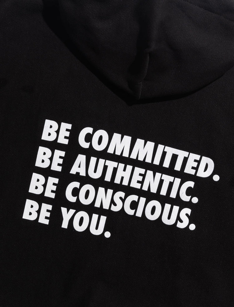 "BE" HOODIE