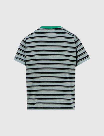 WOMEN'S STRIPED BABY TEE - A Ma Maniere